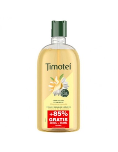 CHAMPU TIMOTEI CAMOMILA 400 ML+85% GRATI