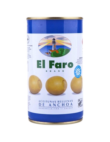 ACEITUNAS FARO RELLENAS 150 GR P.E. 350