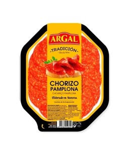 CHORIZO PAMPLONA LONCHAS ARGAL PLATO 70