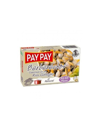 BERBERECHOS PAY-PAY RIAS 55-65 180 GRS BERBERECHOS PAY-PAY RIAS 55-65 180 GRS