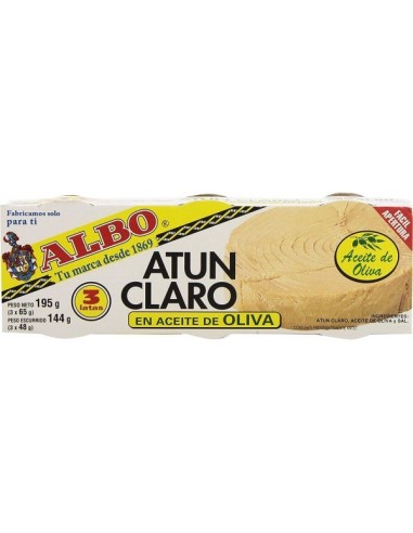 ATUN ALBO ACEITE O.VIRGEN RO-70 PK-3 ATUN ALBO ACEITE O.VIRGEN RO-70 PK-3