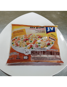 ARROZ 3 DELICIAS CON TORTILLA  450 GR. C.NAVARRA..