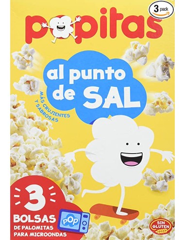 PALOMITAS POPITAS MANTEQUILLA  PAK 3  30