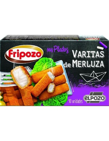 VARITAS DE MERLUZA 10 UND. FRIPOZO