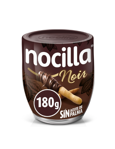 CREMA CACAO NOCILLA NOIR 180 GRS