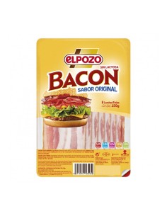 BACON LONCHAS 110 GR EL POZO..