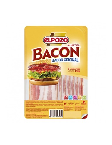 BACON LONCHAS 110 GR EL POZO..