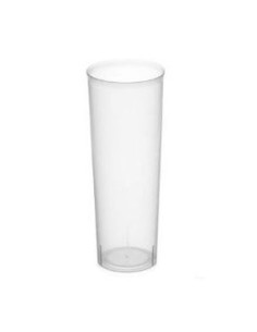 VASO TUBO TRASNP. GREN TEX 300 ML PK10