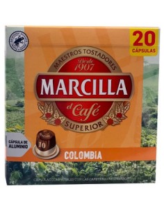 CAFE MARCILLA CAPSULAS COLOMBIA 20 UND 1