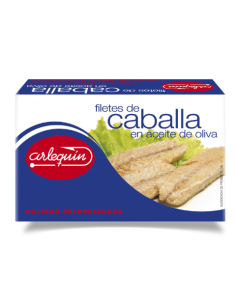 FILETE CABALLA ARLEQUIM  A.OLIVA 125 GRS
