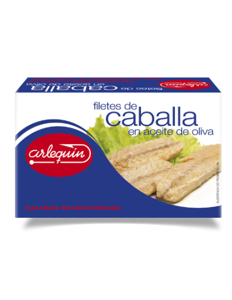 FILETE CABALLA ARLEQUIM  A.OLIVA 125 GRS