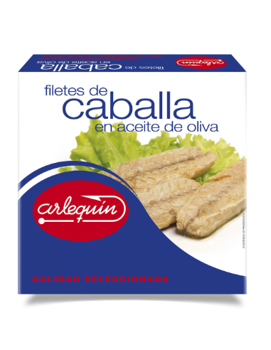 FILETE CABALLA ARLEQUIM  A.OLIVA 125 GRS