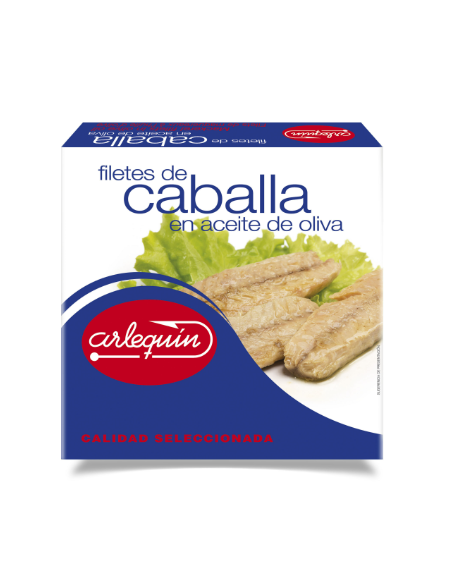 FILETE CABALLA ARLEQUIM  A.OLIVA 125 GRS