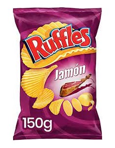 MATUTANO RUFFLES JAMON 160 GRS.