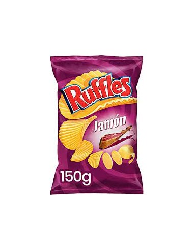 MATUTANO RUFFLES JAMON 160 GRS.