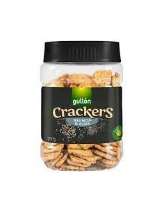 GLLTAS. GULLON CRACKER QUINOA-CHIA 250 G