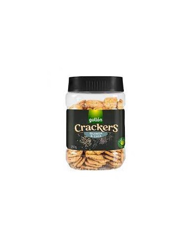 GLLTAS. GULLON CRACKER QUINOA-CHIA 250 G