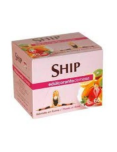 EDULCORANTE SHIP SOBRES 60 UND.