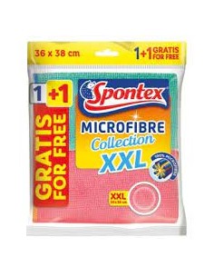 BAYETA SPONTEX MICROFIBRA ECONOMIC PK-2