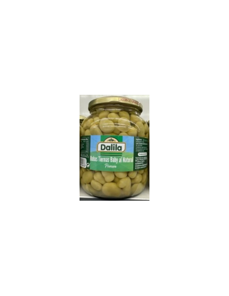 HABAS TIERNAS BABY DALILA TARRO 660 ML.