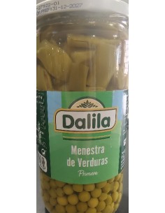 MENESTRA VERDURAS DALILA TARRO 660 ML.