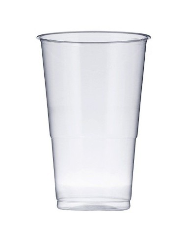 VASO CA A TRASNP. GREEN TEX 330 ML PK-25