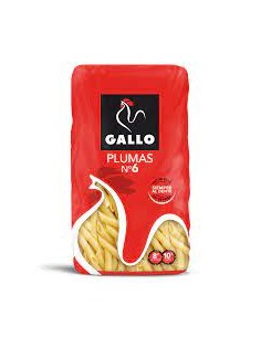 PASTA GALLO MACARRONES 6 400 GRS