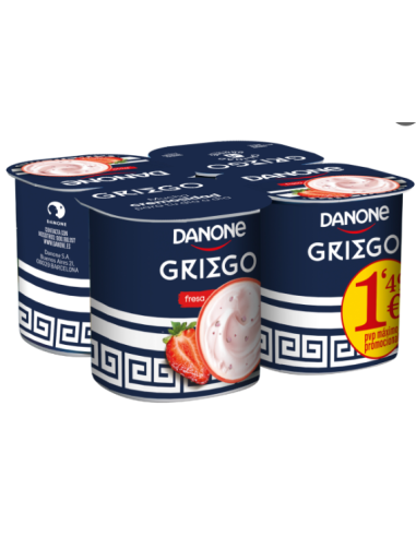 DANONE GRIEGO FRESA PK-4