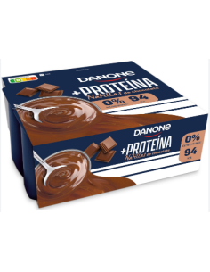 DANONE PROTEINA CHOCO POSTRES  PK-4