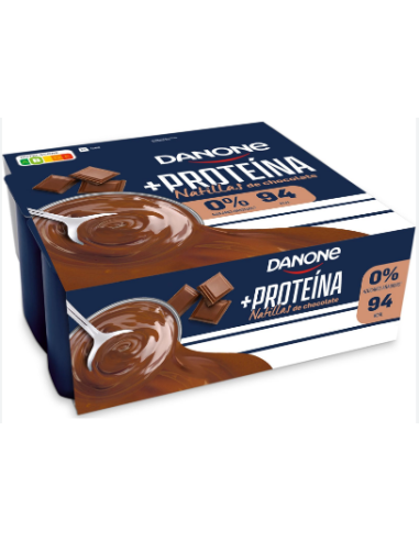 DANONE PROTEINA CHOCO POSTRES  PK-4