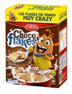 GLLTAS. CUETARA CEREALES CHOCO-FLACKES 5