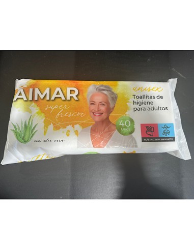 TOALLITAS AIMAR ADULTOS CO ALOE VERA...