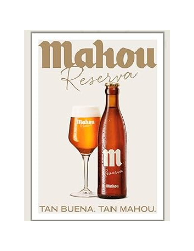 CERVEZA MAHOU RESERVA BTLLA 33 CL