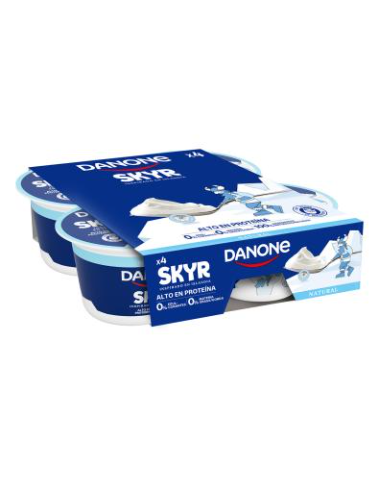 DANONE SKYR NATURAL 100 G x 4