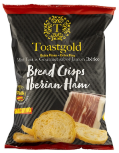PICATOSTES TOASTGOLD JAMON 80 GRS