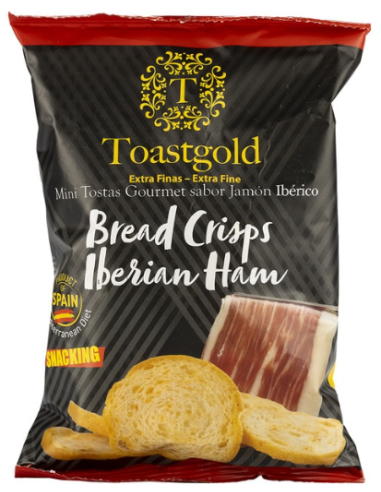 PICATOSTES TOASTGOLD JAMON 80 GRS