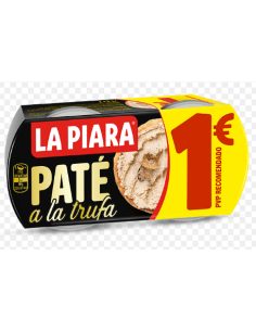 PATE CLASICO PIARA TRUFA 150 GR. PK-2