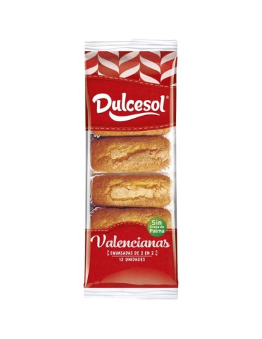 DULCESOL VALENCIANAS 350 GRS. 12 UND.